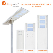 Felicitysolar Hot Sales 100W en una luz solar para proyectos gubernamentales